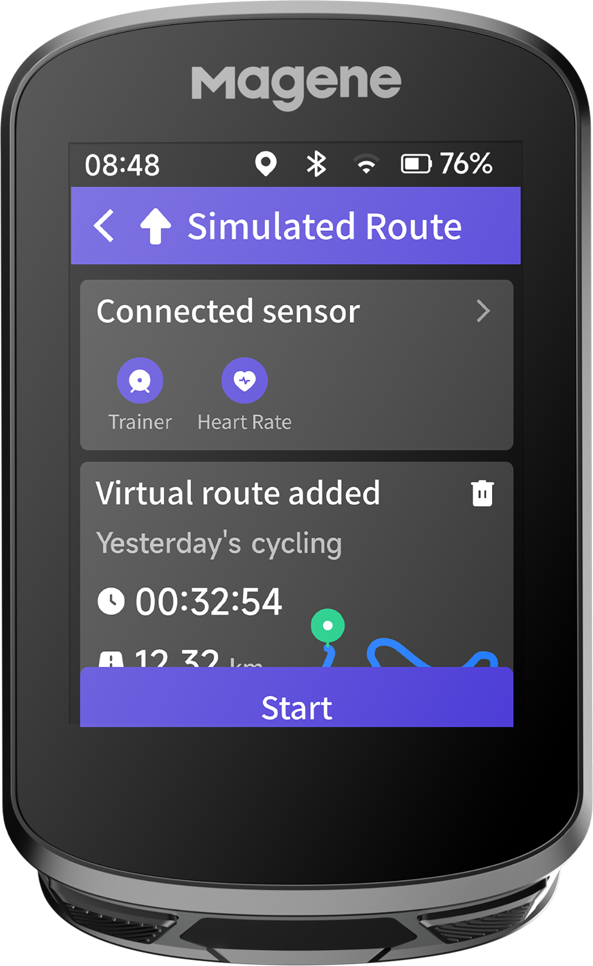 Magene C506 GPS Cykelcomputer