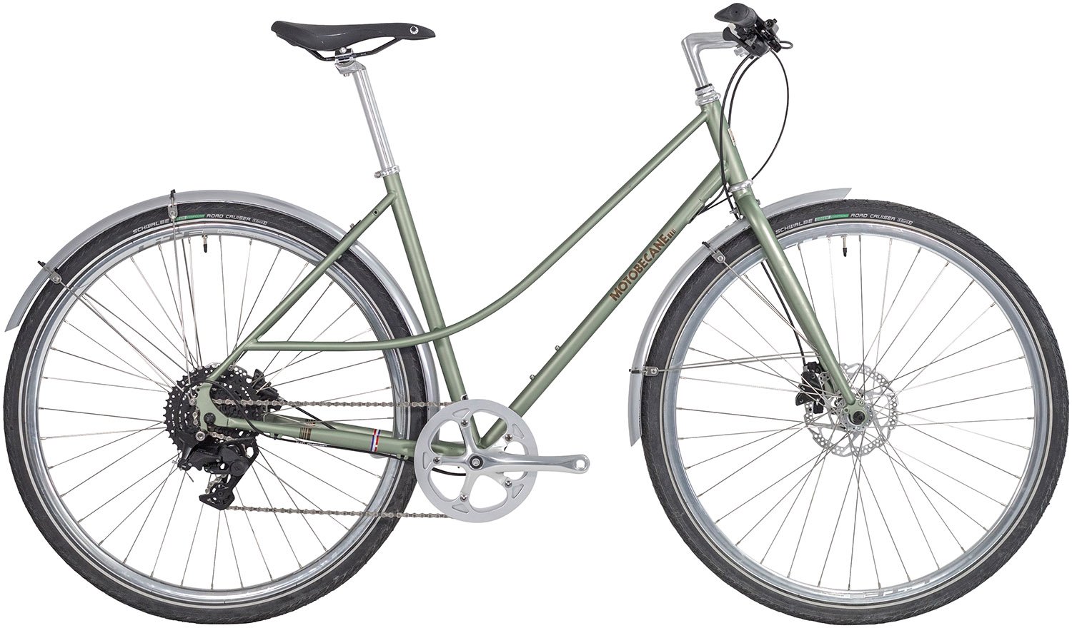 Motobecane 1976-26 RD9 Dame 1x9g 2026 - Mat Lys Grøn