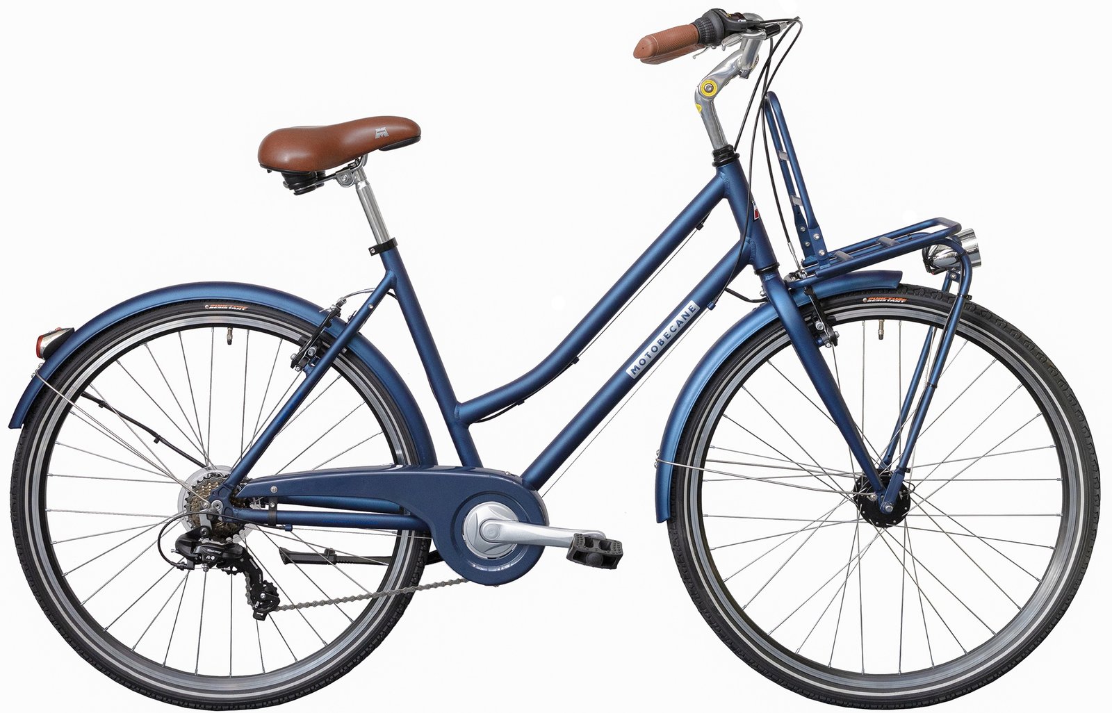 Motobecane Classic de Luxe Dame 7g 2026 - Matblå