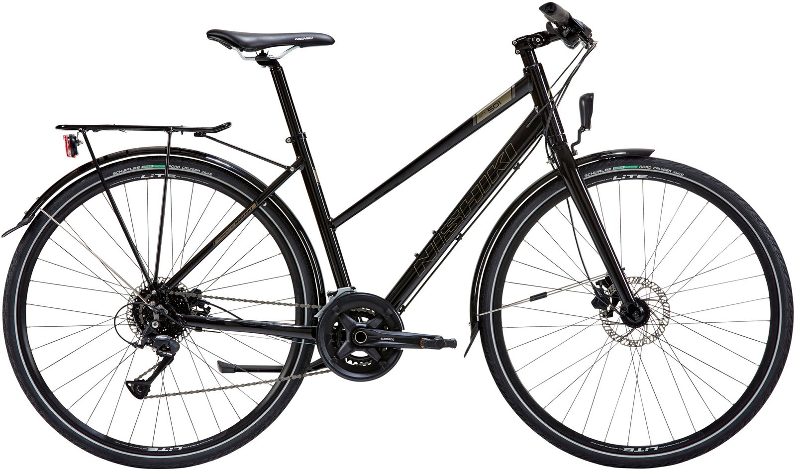 Nishiki City 501 Dame 18g - Sort
