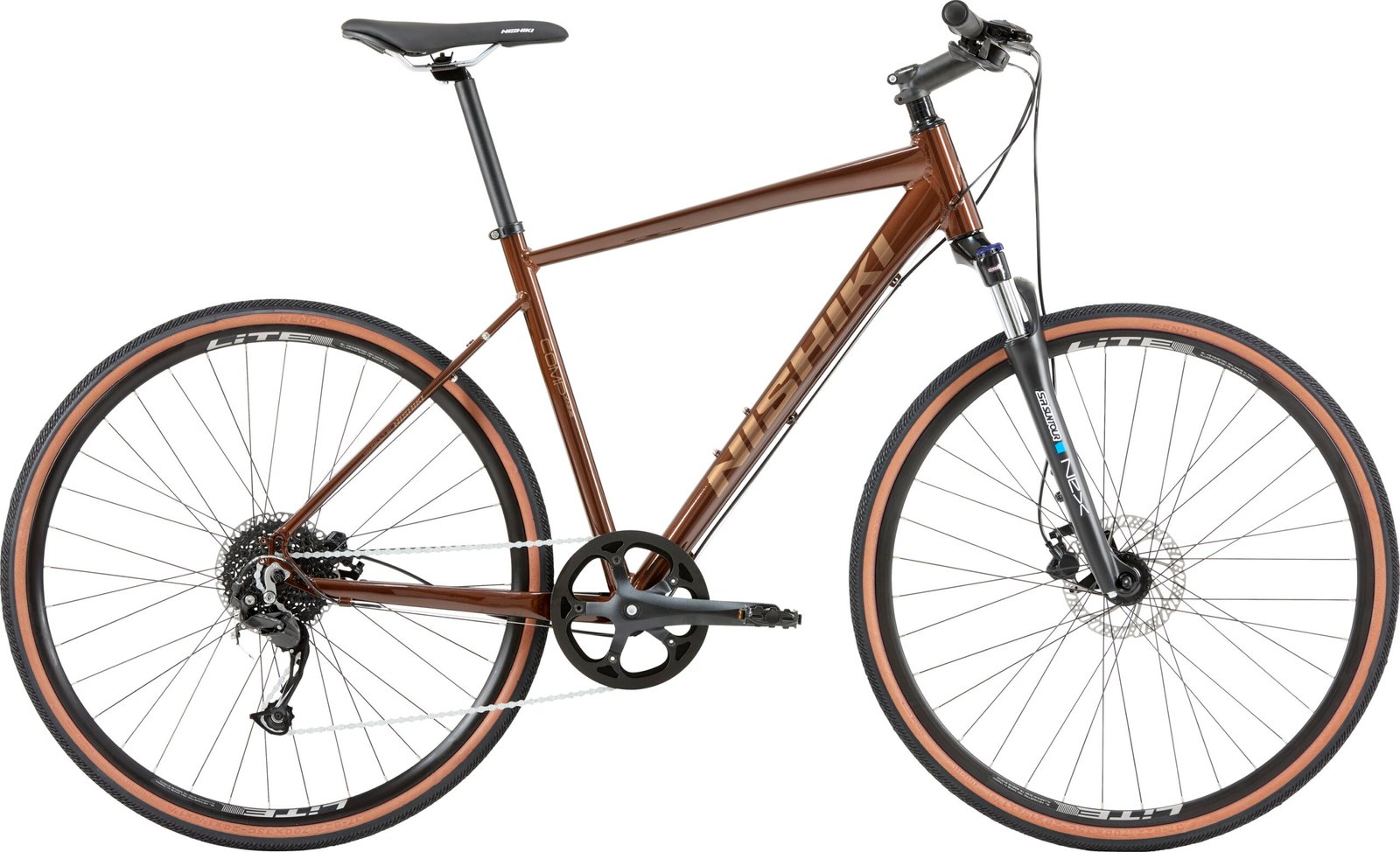 Nishiki Comp X-Nine Herre 9g 2026 - Brun