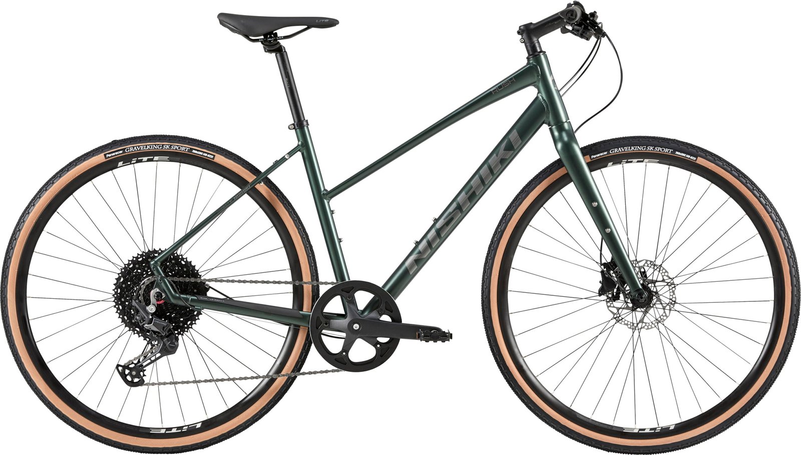 Nishiki Rush Dame 12g 2026 - Blank Mørkegrøn