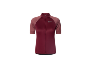 PATHTAKER - Cykeltrøje - Korte ærmer - SS 2col - Mørkerød - Kvinde - L