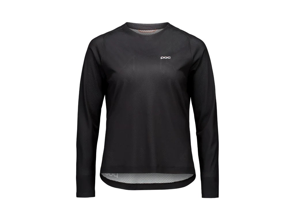 POC Motion Air Cykeltrøje - Lange Ærmer - Dame - Sort - Str. M
