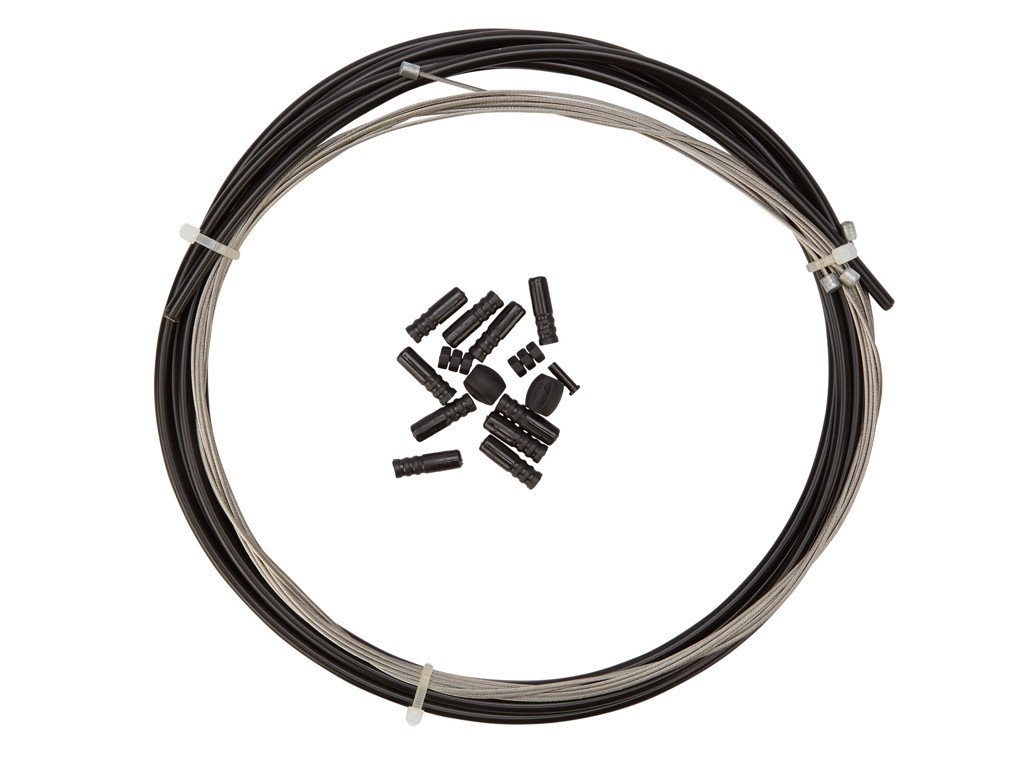 Pathtaker - Gearkabel - 4 mm - 1700mm/2100mm - Sort - Sæt til for- og bag