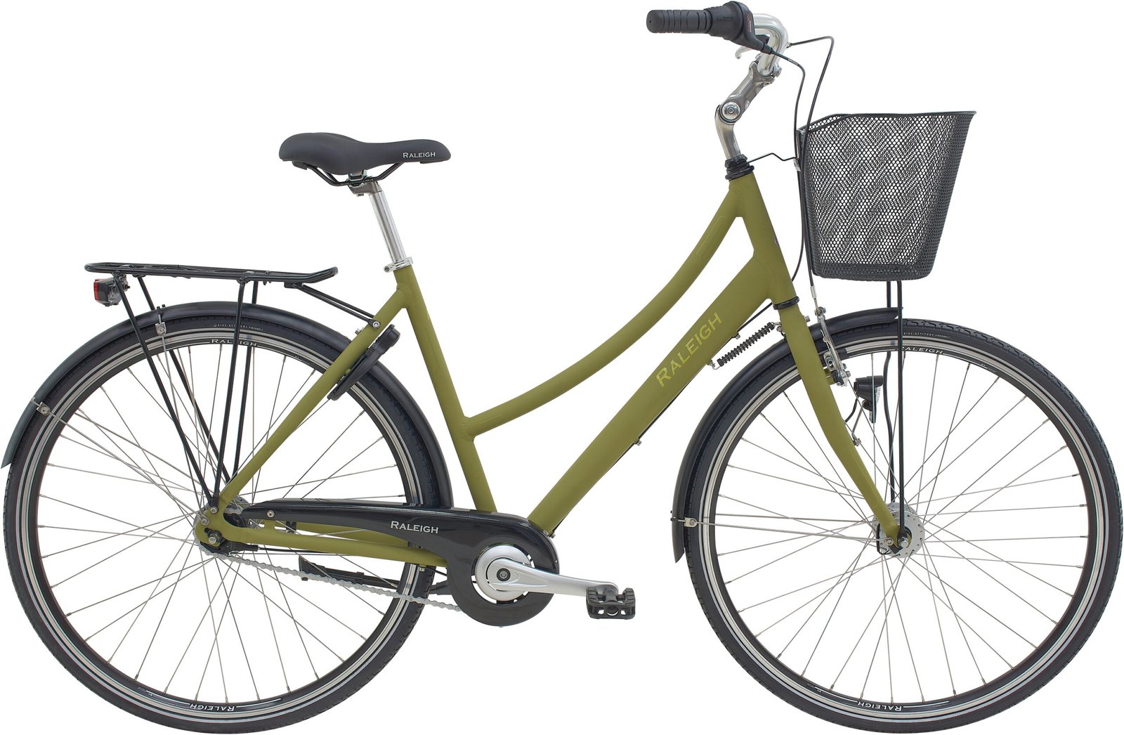 Raleigh City Classic Dame 7g 2026 - Mat Grøn