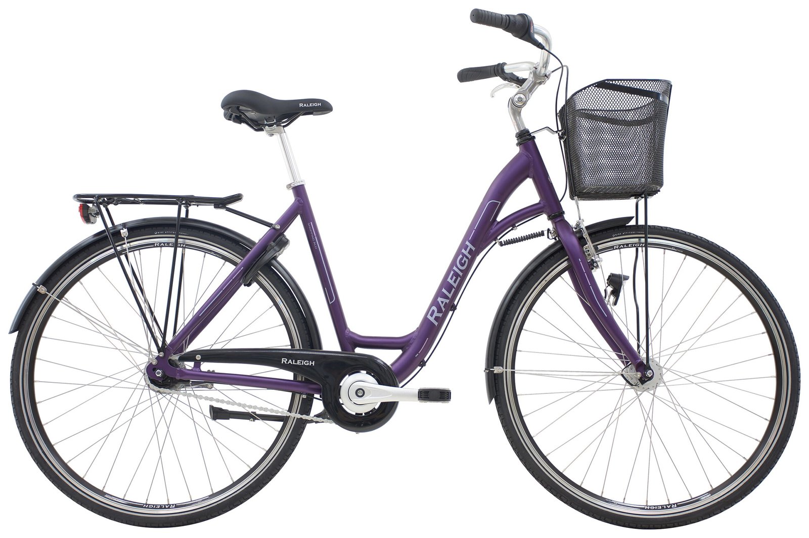 Raleigh Shopping Alu Dame 7g 2023 - Lilla