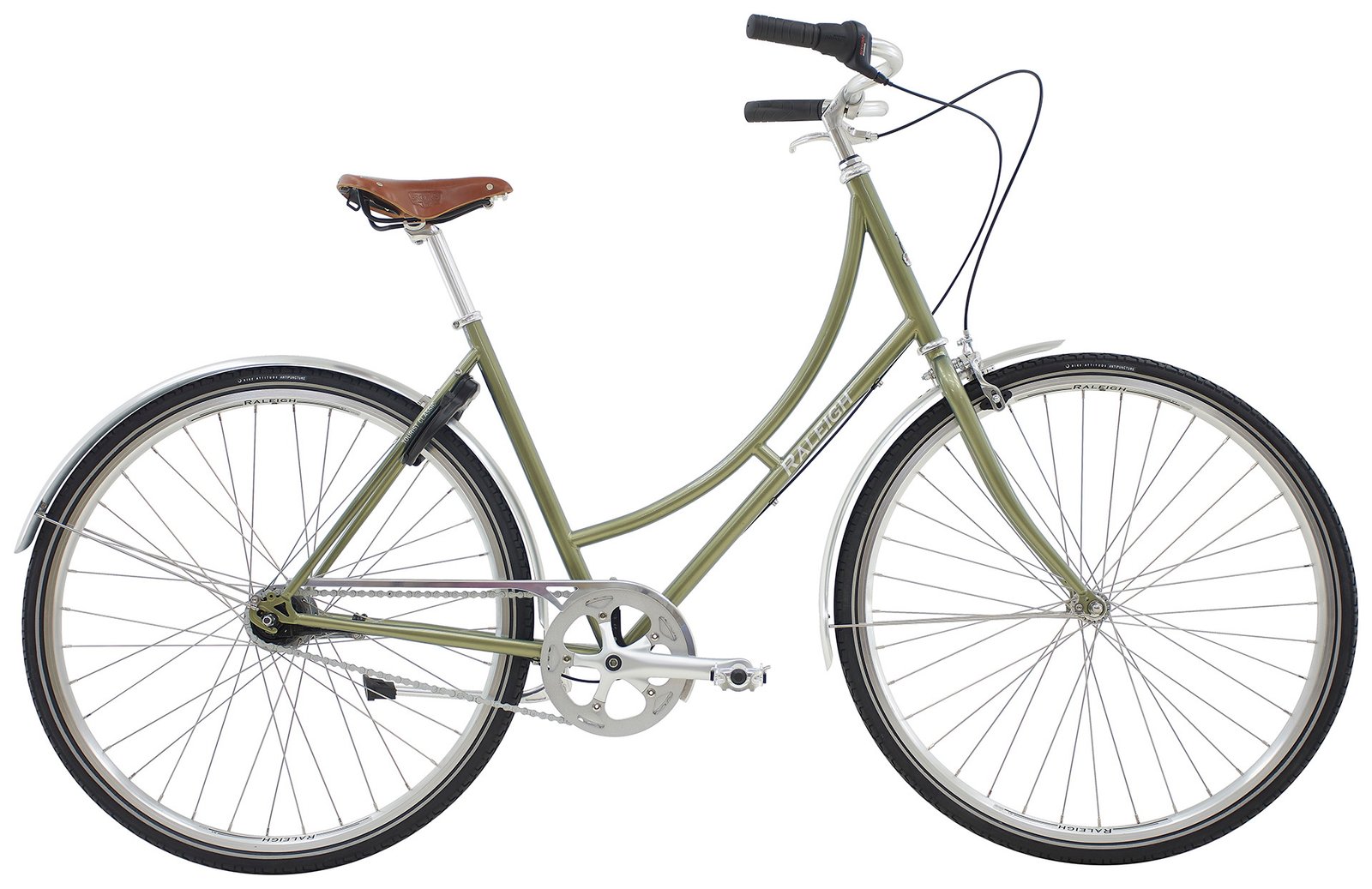 Raleigh Tourist Classic Dame 7g 2023 - Grøn