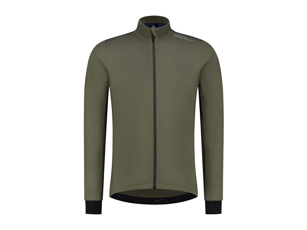 Rogelli Core - Cykeltrøje - Lange ærmer - Grøn - Str. 4XL
