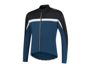 Rogelli Course - Cykeltrøje - Lange ærmer - Blå hvid sort - Str. M Rogelli Course - Cykeltrøje - Lange ærmer - Blå hvid sort - Str. M