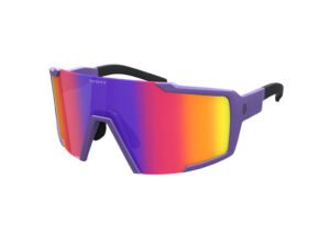 SCOTT Shield Cykelbriller Lilla/Teal Chrome