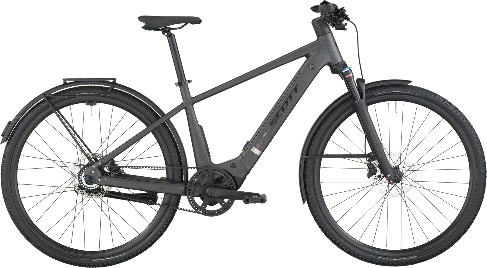 Scott Passage eRIDE 10 Belt 2026 - Midnight Grey