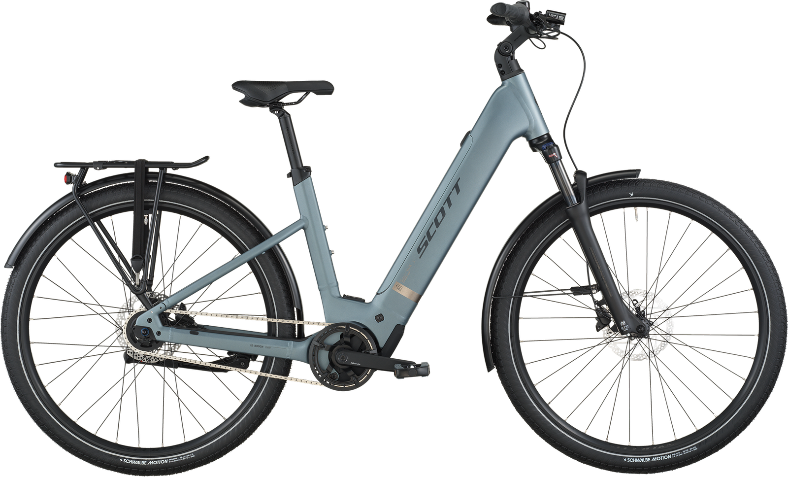 Scott Sub Tour eRIDE 40 Wave 2026 - Hematite Blue
