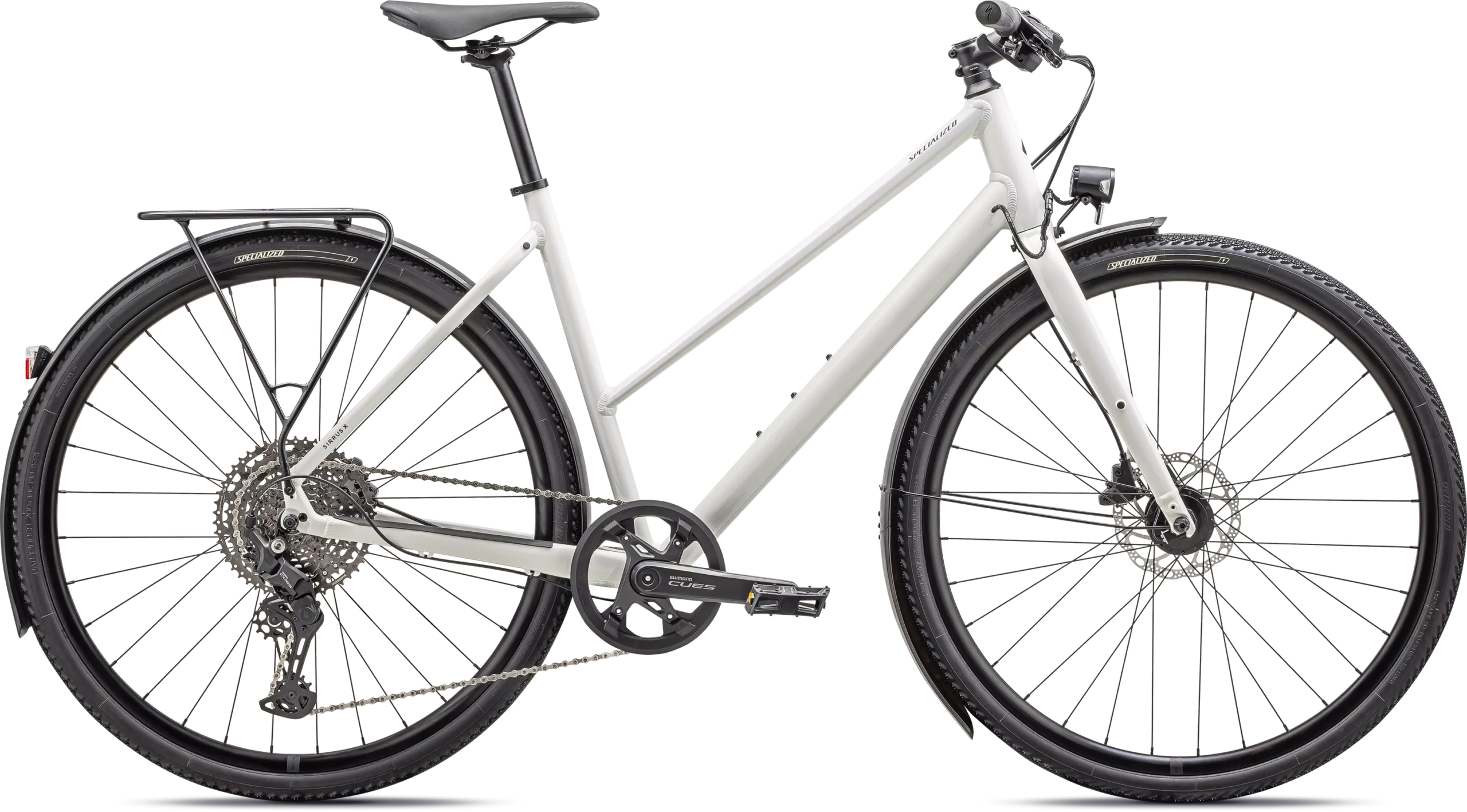 Specialized Sirrus X 3.0 Step-Through EQ 2025 - Hvid