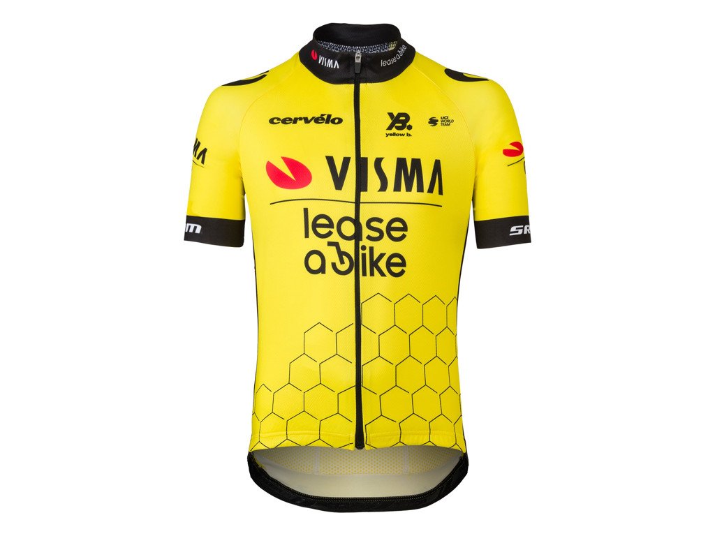 Team Visma | Lease a Bike - Cykeltrøje - Korte ærmer - Barn - Visma Lease a Bike - 128