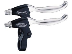 Tektro bremsegreb sæt i aluminium - 4 finger greb Tektro bremsegreb sæt i aluminium - 4 finger greb