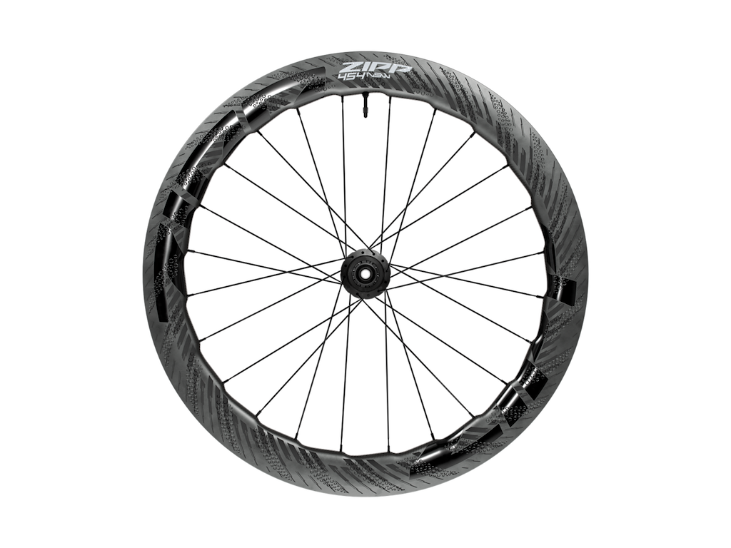 ZIPP 454 NSW 700c Baghjul med Shimano body E-Thru 12x142mm Disc Centerlock