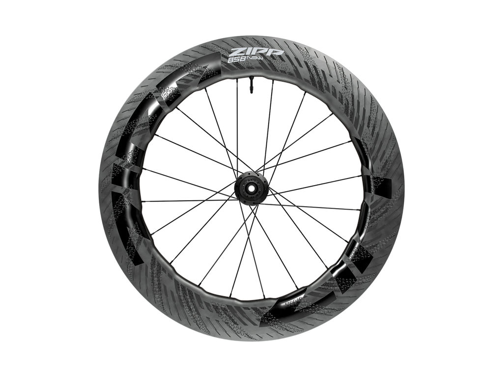 ZIPP 858 NSW 700c baghjul Shimano body - 12x142mm E-Thru - Disc centerlock