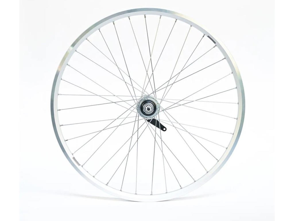 Connect Citybike Baghjul - 700C - 1 Speed - ZAC2000 fælg - Fodbremse - Sølv