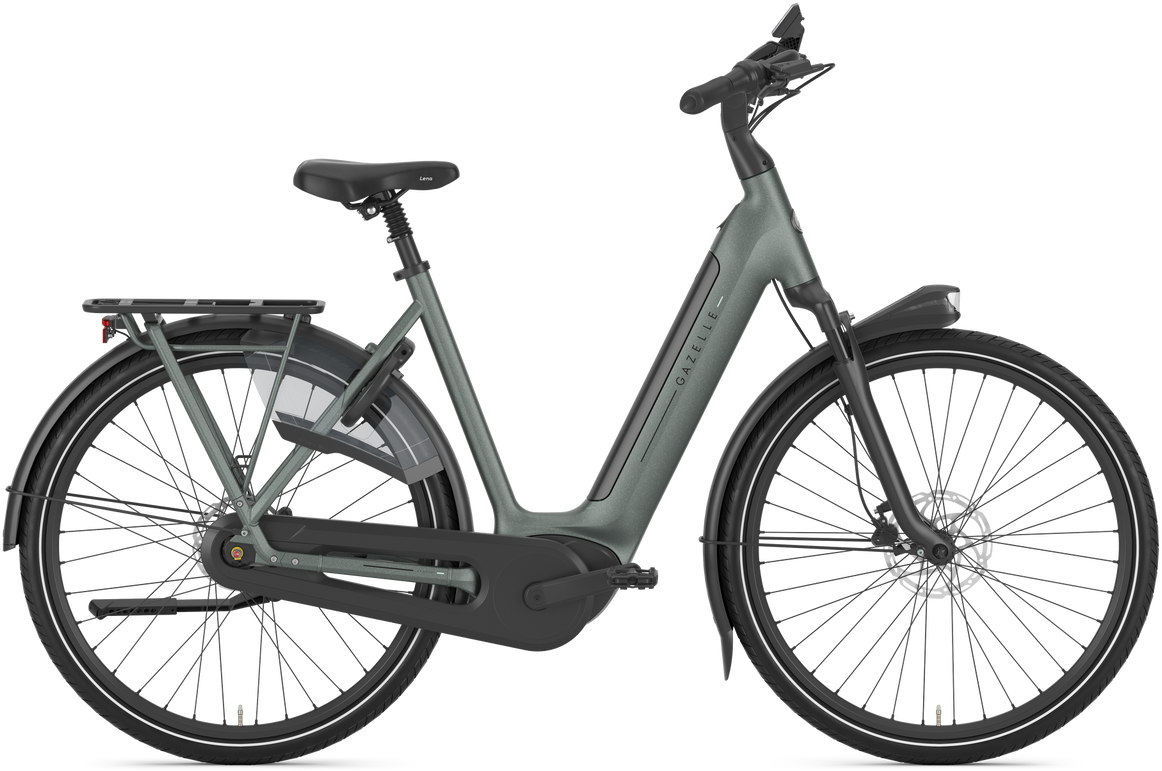 Gazelle Arroyo C8+ Elite Dame 2026 - Twilight Green Mat