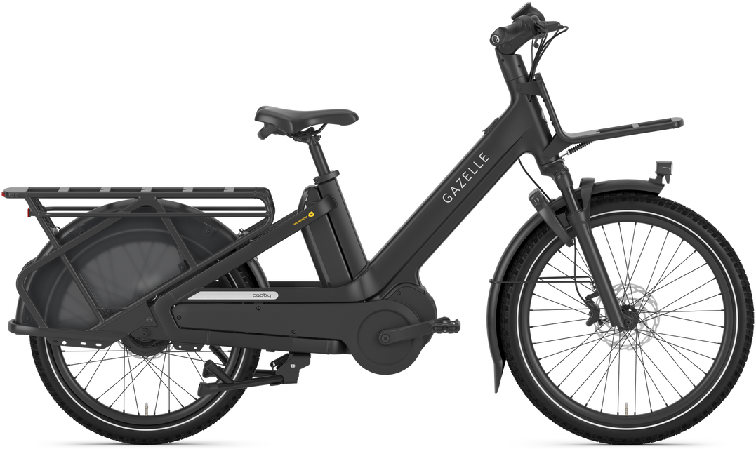 Gazelle Cabby C380 Dame 2026 - Black Mat