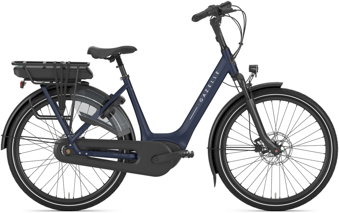 Gazelle Orange C8 26" Dame 2026 - Saturn Blue Mat