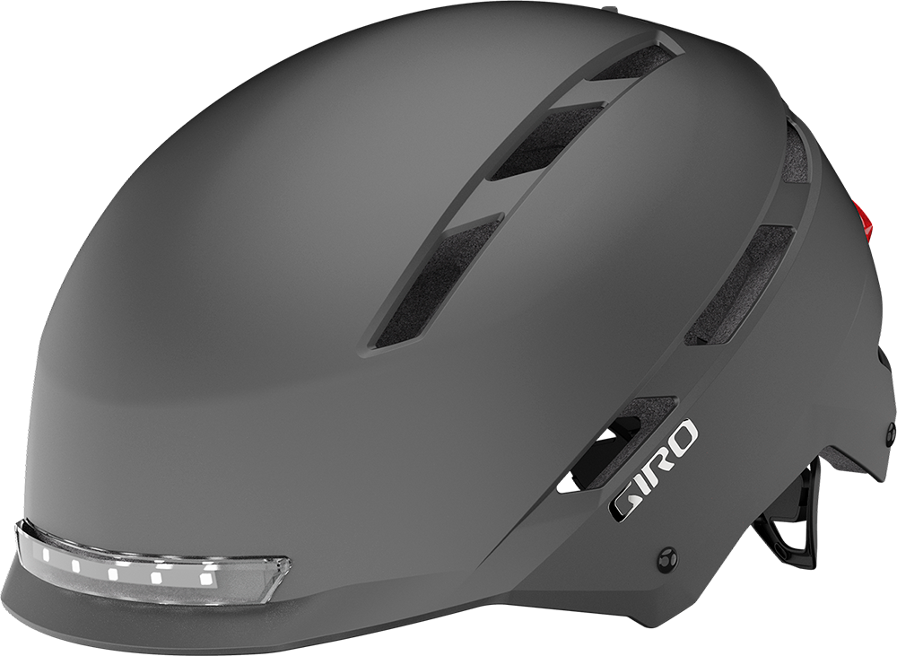 Giro Escape MIPS m. LED lys - Grå