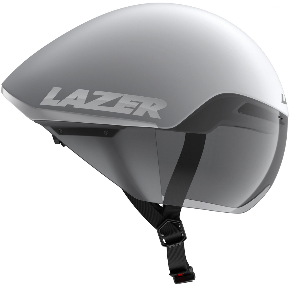 Lazer Victor Kineticore cykelhjelm - Matte White Silver