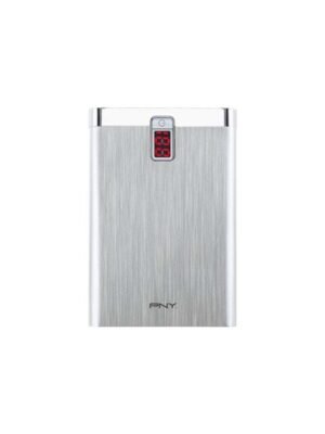 PNY PowerPack Digital 7800 - 7800mAh Powerbank - Sølv - 7.8 Wh