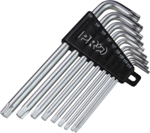 PRO Bikegear Tool Torx Key Set 9. dele PRO Bikegear Tool Torx Key Set 9. dele