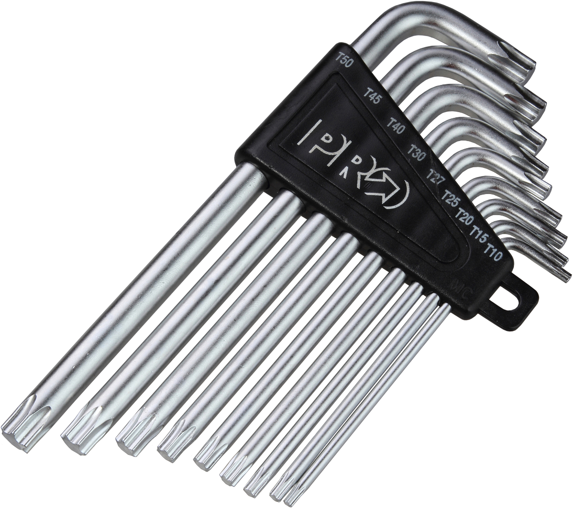 PRO Bikegear Tool Torx Key Set 9. dele