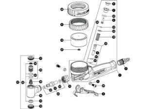 Park Tool 1586K - Pakningssæt til pumpehoved - INF1/INF-2 - Pumpe til trykluft