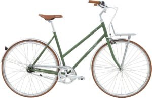 Raleigh Yate Cargo Dame 7g 2025 - Mat Grøn