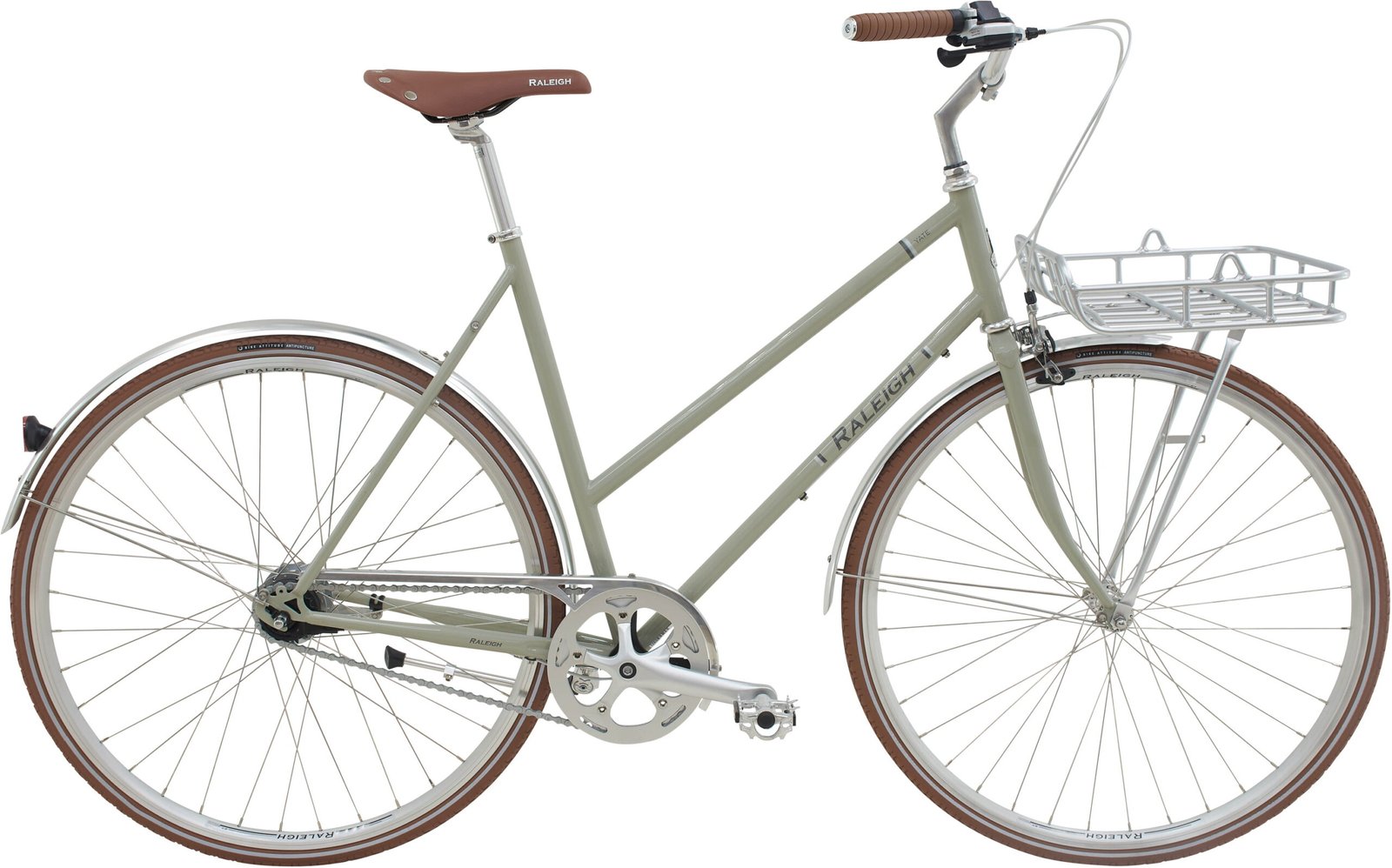 Raleigh Yate Cargo Dame 7g 2026 - Blank Lys Grå