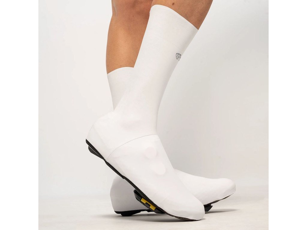 SpatzWear AQUASOKZ Long - Skoovertræk - Hvid - Str. ML