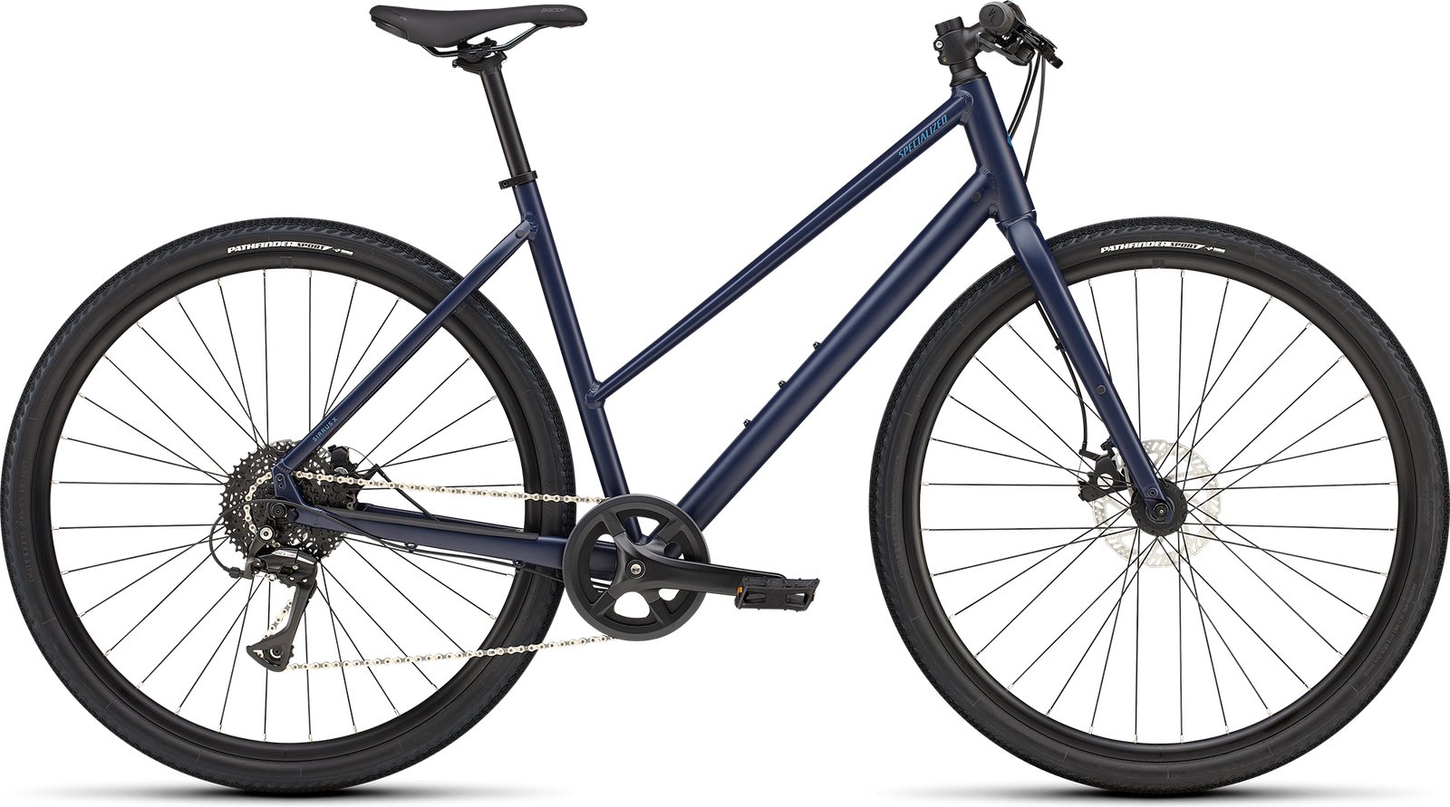 Specialized Sirrus X 1.0 Step-Through 2025 - Satin Deep Marine