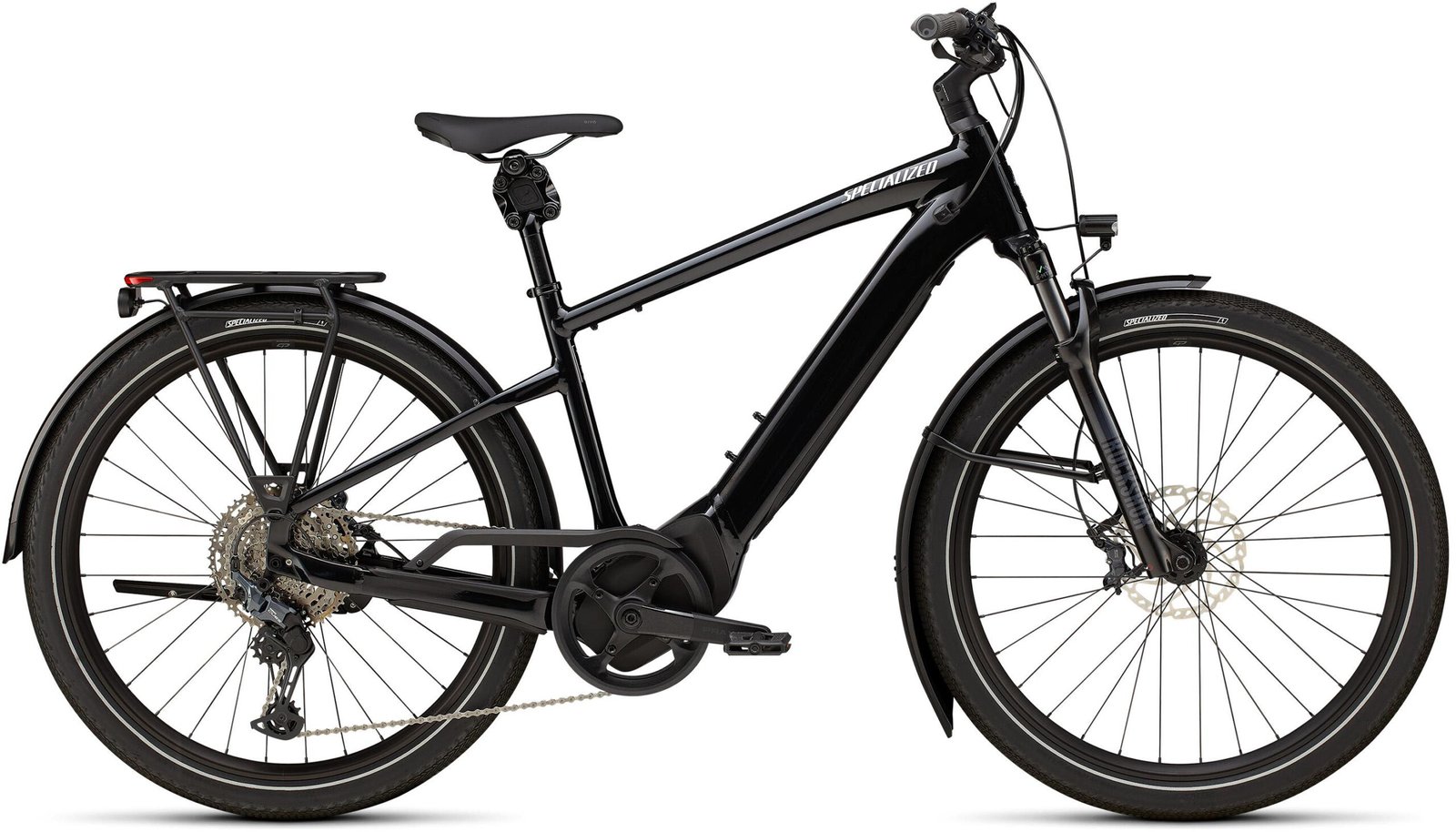 Specialized Turbo Vado 5.0 2026 - Gloss CastBlack / Satin Silver Reflective