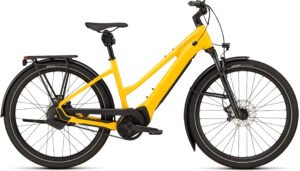 Specialized Turbo Vado 5.0 IGH Step-Through 2026 - Gloss California Sunshine / Green Zest