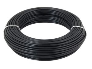 FORCE udvendig gearkabel 4 mm 50 meter æske sort