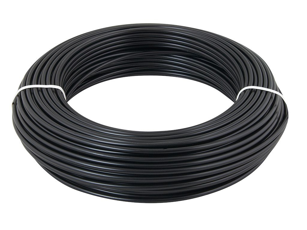 FORCE udvendig gearkabel 4 mm 50 meter æske sort