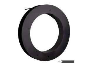 FORCE udvendig gearkabel 4 mm 50 meter rulle sort