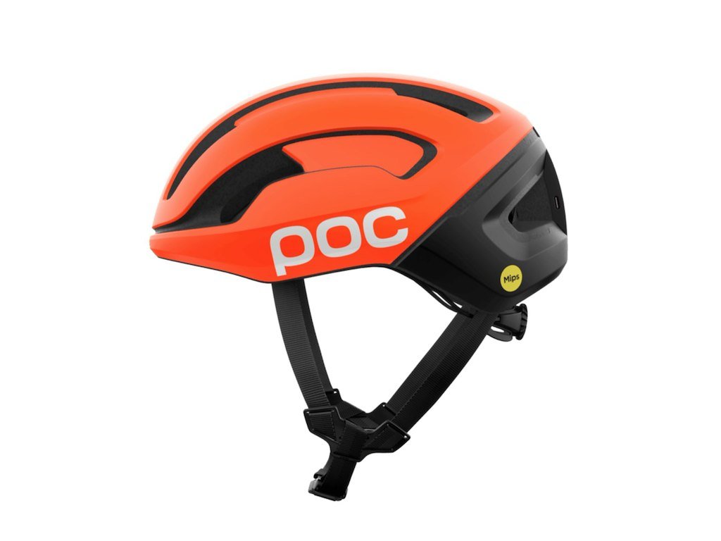 POC Omne Beacon MIPS - Cykelhjelm - Fluorescent Orange Matt/Uranium Black Matt - Str. L/56-61cm