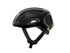 POC Ventral Air MIPS - Cykelhjelm - Uranium Black Matt/Fluorescent Orange Matt - Str. S/50-56cm