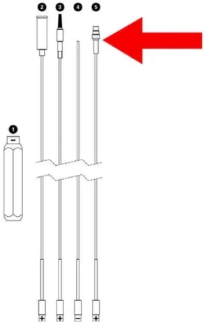 Park Tool Kabel 348 w/ Di2 Adaptor Tip