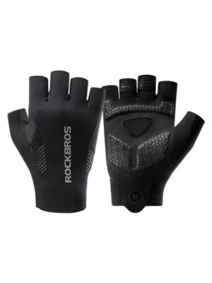 Rockbros cycling gloves spring/summer/autumn short fingers size: S - black
