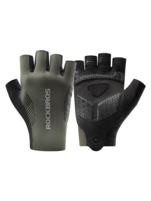 Rockbros cycling gloves spring/summer/autumn short fingers size: S - green