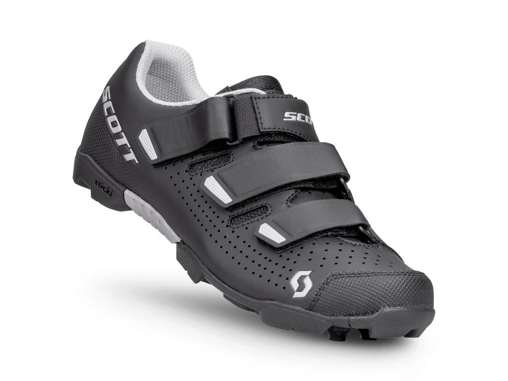 SCOTT Comp RS MTB cykelsko sort/sølv dame (Skostørrelse: 42)