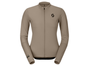 SCOTT Endurance - Cykeltrøje - Lange ærmer - Dame - Beige/Hvid - Str. L