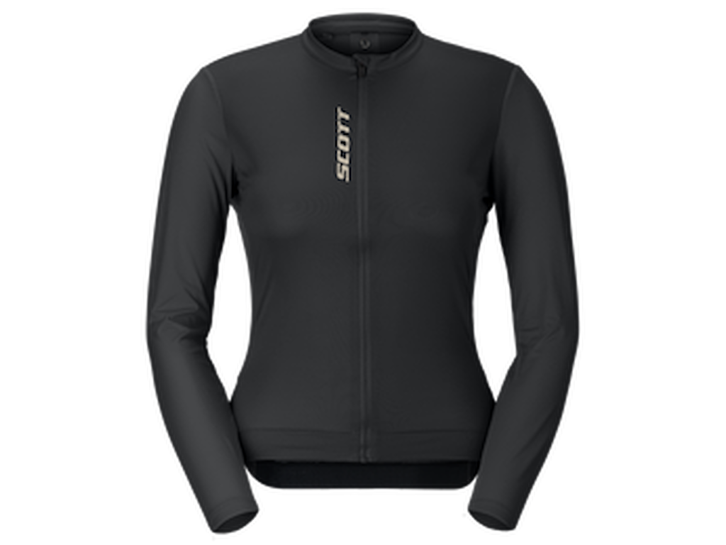 SCOTT Pro - Cykeltrøje - Lange ærmer - Dame - Sort - Str. S