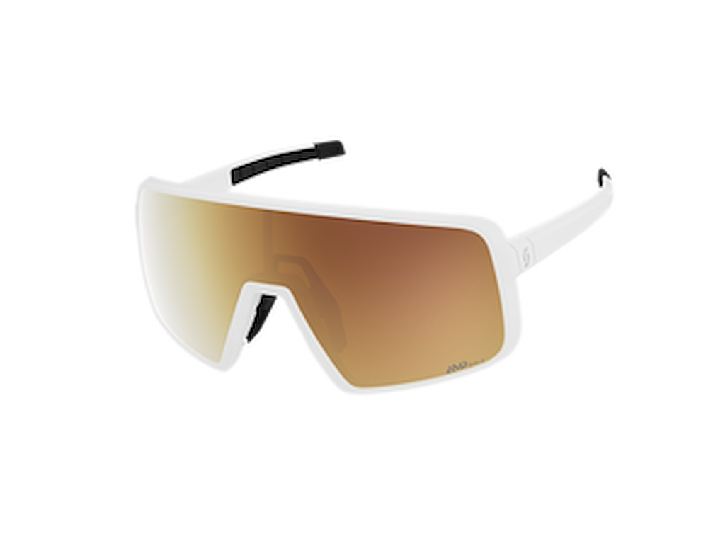 SCOTT Torica LS - Cykelbriller - Hvid/AMP LS Gold Chrome